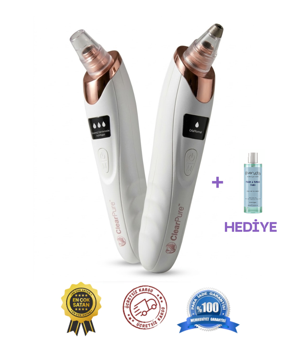 ClearPure™ Vakumlu Siyah Nokta ve Cilt Temizleyici
